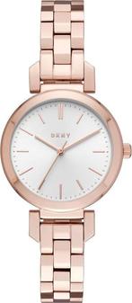 DKNY NY2592 quartz rosé - edelstaal - 28 mm, Sieraden, Tassen en Uiterlijk, Horloges | Dames, Nieuw, Verzenden