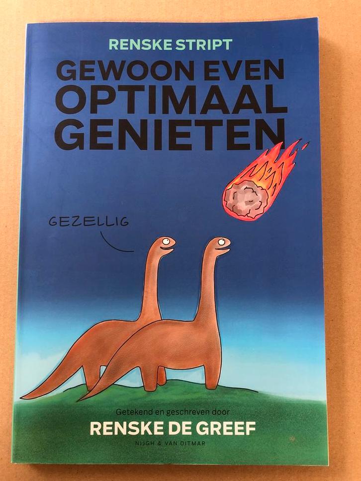 Renske de Greef - Autobiografisch in stripvorm - nieuwstaat, Verzamelen, Stripfiguren, Boek of Spel, Zo goed als nieuw, Ophalen of Verzenden