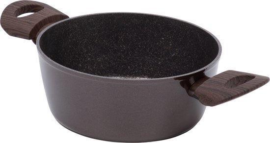 2dekans | Resto Carina Kookpan – Ø20 cm – 2L – Marmeren, Huis en Inrichting, Keuken | Potten en Pannen, Nieuw, Ophalen of Verzenden
