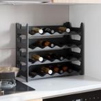 Wijnrek voor 24 flessen stapelbaar PP (Kasten, Interieur), Nieuw, Verzenden