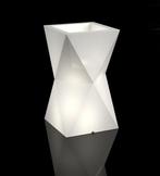 Witte Bloempot VALENCIA 70cm LED | OP = OP | 51% Retourdeal, Tuin en Terras, Bloempotten, 25 tot 40 cm, Kunststof, Nieuw, Ophalen of Verzenden