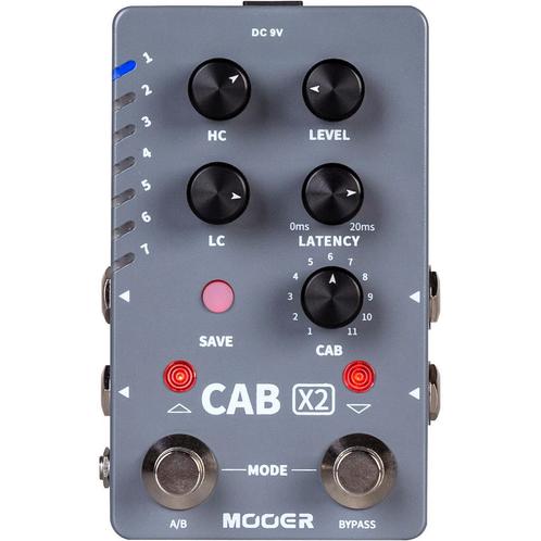 Mooer Cab X2 Stereo Cabinet Simulator effectpedaal, Muziek en Instrumenten, Versterkers | Bas en Gitaar, Verzenden