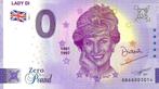 0 pound biljet Lady Di 1961-1997