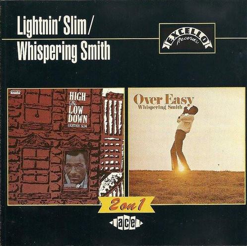 cd - Lightning Slim - Whispering Smith â High And Low D., Cd's en Dvd's, Cd's | Overige Cd's, Zo goed als nieuw, Verzenden