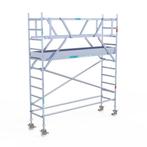 Rolsteiger Original 75x305 4,2m werkhoogte vrijstaand, Doe-het-zelf en Verbouw, Steigers, Verzenden, Nieuw, Rolsteiger of Kamersteiger