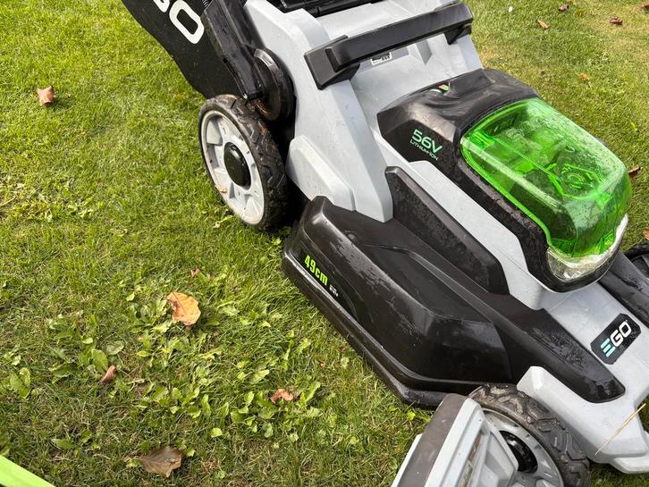 Ego Z6 +loopmaaier, Tuin en Terras, Zitmaaiers, Zo goed als nieuw, Ophalen