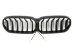LED Sport Grille Dubbele Spijl Glanzend Zwart voor BMW 5 Ser, Ophalen of Verzenden