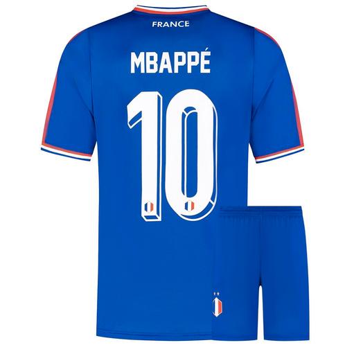 Frankrijk Voetbaltenue Mbappe Thuis - Kind en Volwassenen, Sport en Fitness, Voetbal, Nieuw, Verzenden
