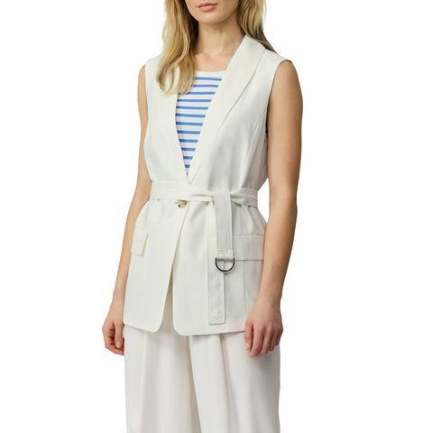 s.Oliver Lang gilet met twillstructuur, Kleding | Dames, Jasjes, Kostuums en Pakken, Nieuw, Verzenden
