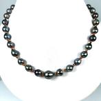 Halsketting Zilver Parel - Hessoniet - Tahiti BQ Ø 8,3x11 MM, Nieuw