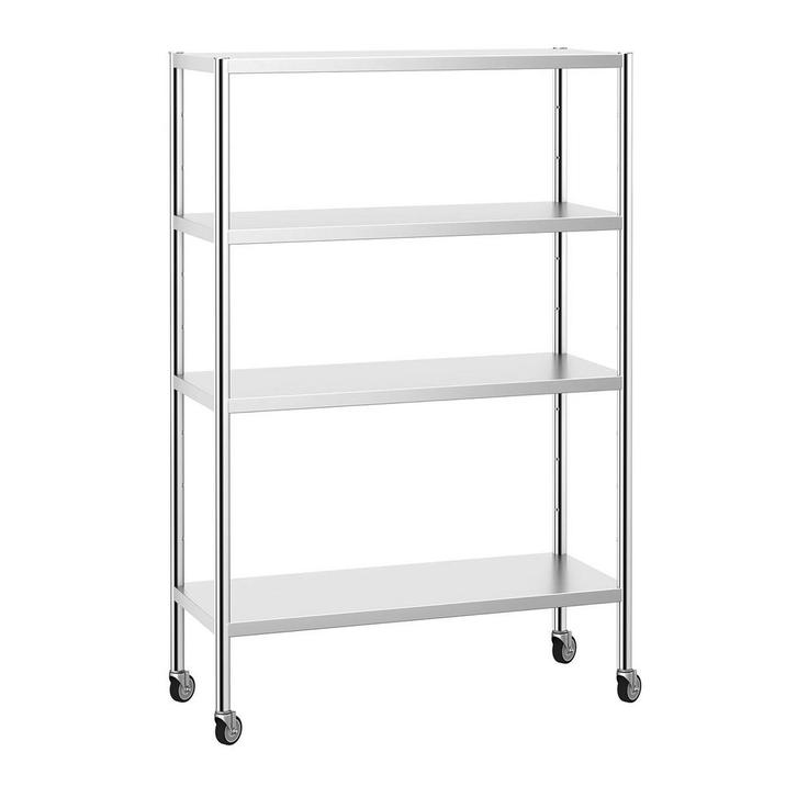 GGM Gastro | RVS opbergrek PREMIUM - 1200x490mm - met 4 |, Zakelijke goederen, Horeca | Meubilair en Inrichting, Nieuw in verpakking