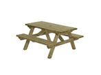 Talen Picknicktafel 150 x 150 cm, Tuin en Terras, Nieuw