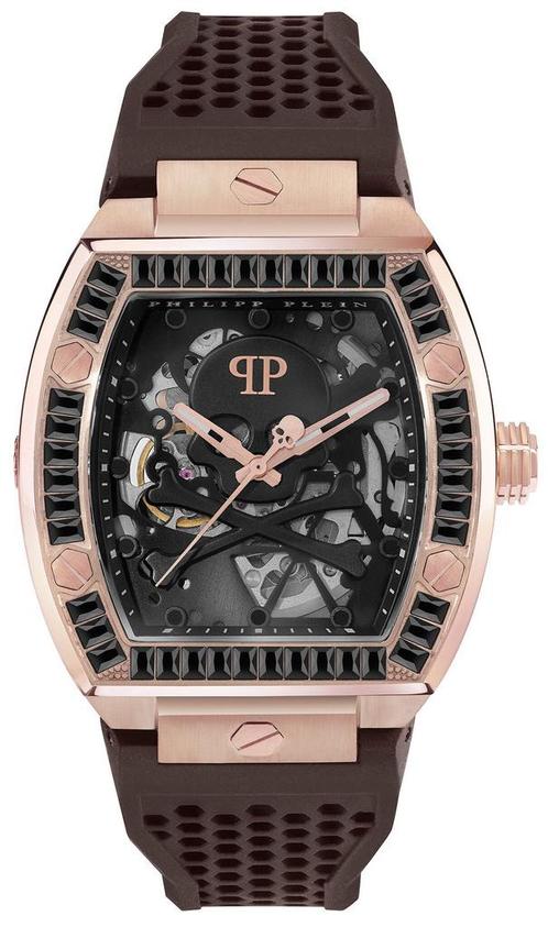 Philipp Plein PWBAA1723 The $keleton automatisch horloge 44, Sieraden, Tassen en Uiterlijk, Horloges | Heren, Kunststof, Nieuw