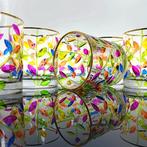 Secoloventesimo - Drinkservies voor 6 - 24 kt goud - Set