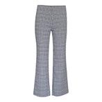 MAC • geruite Flare Kick broek • 36, Kleding | Dames, Broeken en Pantalons, Verzenden, Zwart, MAC, Nieuw