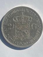 Nederland. Wilhelmina. 2 1/2 Gulden 1930  (Zonder, Postzegels en Munten, Munten | Nederland