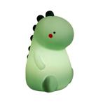 Tafellamp Nachtlampje Groene Dino Kinderkamer Kinderen Lamp, Verzenden, Nieuw
