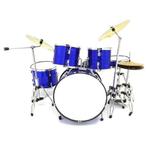 Miniatuur decoratief blauw drumstel, Ophalen of Verzenden, Nieuw, Overige typen