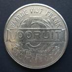 België, Gent. Albert I. 5 Frank Vooruit 1928/1921 Overslag