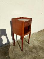 Nachtkastje - Kersenhout - Met lade en opbergvak, Antiek en Kunst, Curiosa en Brocante