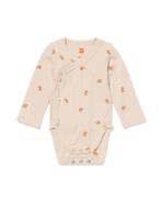 HEMA Newborn meegroei overslagromper LENZING™ ECOVERO™ rib, Verzenden, Nieuw