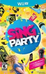 Sing Party - Wii U Wii U Garantie & morgen in huis!, Spelcomputers en Games, Games | Nintendo Wii U, Ophalen of Verzenden, Zo goed als nieuw