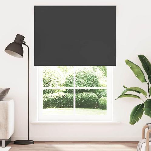 vidaXL Rolgordijn verduisterend 165x210 cm stofbreedte 161,6, Huis en Inrichting, Stoffering | Gordijnen en Lamellen, Zwart, Nieuw