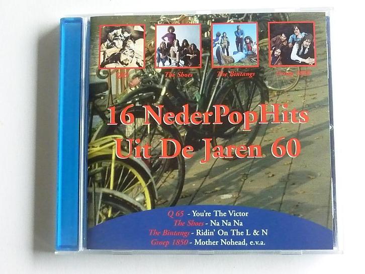 16 Nederpophits uit de jaren 60, Cd's en Dvd's, Cd's | Nederlandstalig, Zo goed als nieuw, Verzenden