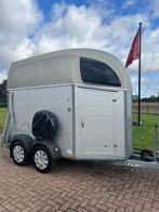 Prachtige Vol-alu Bockmann 1,5-paards, zadelkamer!, Ophalen, Zo goed als nieuw, Aluminium, 1½-paards trailer