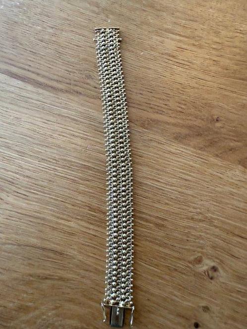 Armband - 14 karaat Geel goud, Sieraden, Tassen en Uiterlijk, Armbanden