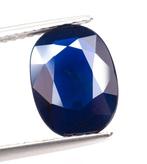 Zonder Minimumprijs Saffier - 3.24 ct - Gem Report Antwerp, Nieuw