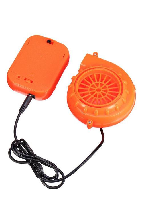 KIMU® Motor Opblaas Kostuum Mini Fan Batterij Opblaaspak Luc, Hobby en Vrije tijd, Feestartikelen, Carnaval, Feestartikel, Nieuw