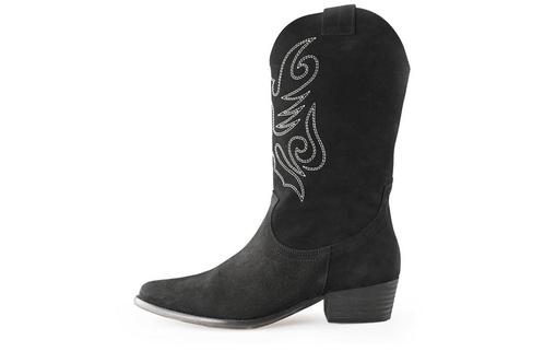 Toni Pons Cowboy laarzen in maat 41 Zwart | 10% extra, Kleding | Dames, Schoenen, Zwart, Gedragen, Verzenden