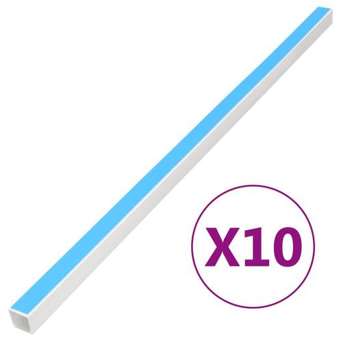 vidaXL Kabelgoot zelfklevend 20x10 mm 10 m PVC, Doe-het-zelf en Verbouw, Elektra en Kabels, Nieuw, Verzenden