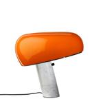 Flos Snoopy, oranje (Tafellampen, Binnenlampen, Verlichting), Huis en Inrichting, Lampen | Tafellampen, Verzenden, Nieuw