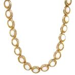 Gouden vintage collier met opaal 14 krt, Ophalen of Verzenden, Nieuw