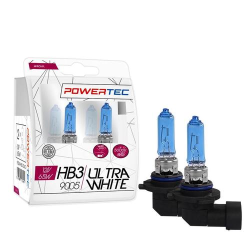 Powertec HB3 12V - UltraWhite - Set, Auto-onderdelen, Verlichting, Nieuw, Alfa Romeo, Amerikaanse onderdelen, Audi, BMW, Citroën