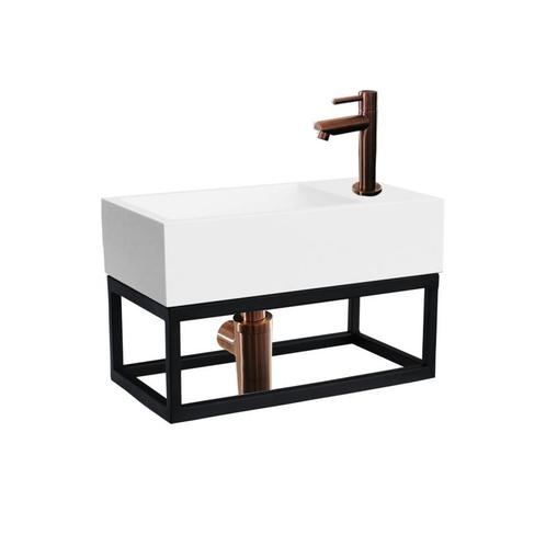 Sani Royal Fontein Frame Mat Zwart Mineraal Brons, Tuin en Terras, Waterpartijen en Fonteinen