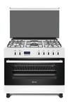 Wiggo WO-E909R(WW) Serie 9 - Gasfornuis - Wit