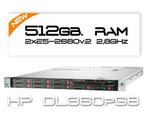 Server HP DL360P G8/E5-2680v2 2.8Ghz 10Core/512GB RAM, Computers en Software, Ophalen of Verzenden, Zo goed als nieuw, 2 tot 3 Ghz