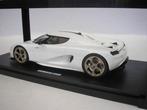 GT Spirit 1:18 - Modelauto - Koenigsegg CC850 - 2024 - White, Hobby en Vrije tijd, Modelauto's | 1:5 tot 1:12, Nieuw