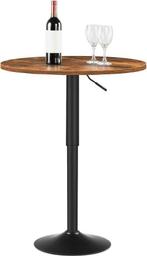 Nieuwe Bartafel - - Hout - Bruin - 55 x 55 x 89 cm LxBxH, Huis en Inrichting, Ophalen of Verzenden, Nieuw