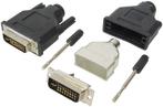 DVI-I Dual Link (m) soldeerbare connector, Audio, Tv en Foto, Overige Audio, Tv en Foto, Nieuw, Ophalen of Verzenden