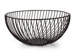 XEMM Design fruitmand - Draadmand - 25 x 12.5 cm - Zwart, Verzenden, Nieuw