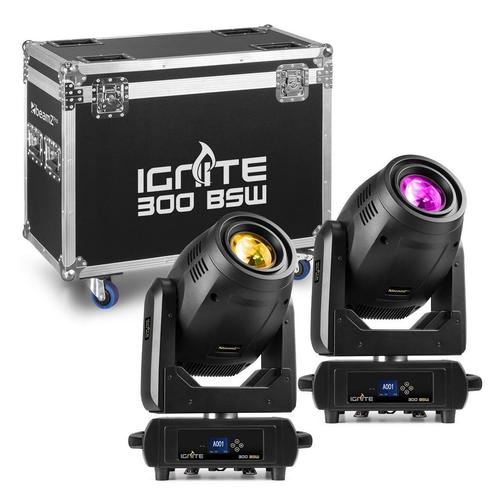 BeamZ IGNITE300LED - Set van 2 LED moving heads (beam, spot, Muziek en Instrumenten, Licht en Laser, Nieuw, Verzenden