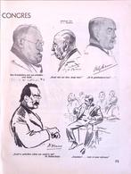 Gedachtes van het congres op spotprent (lijst optie), Antiek en Kunst, Verzenden