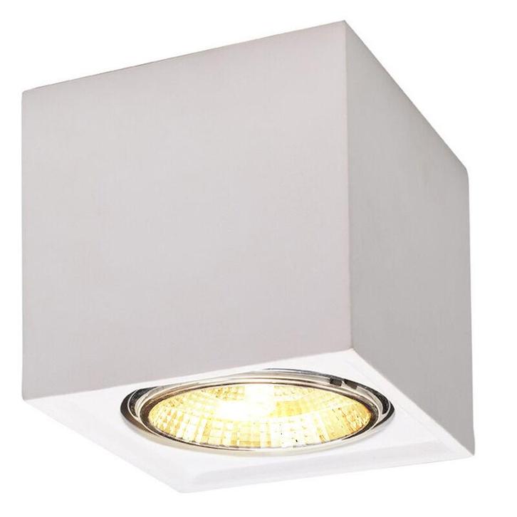 Witte opbouwspot Madee, keramiek, Huis en Inrichting, Lampen | Plafondlampen, Nieuw, Overige materialen, Ophalen of Verzenden
