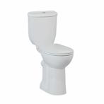 Toiletpot Staand Verhoogd +8 Cm Wit Compleet (Pk), Nieuw, Ophalen of Verzenden