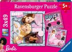 Barbie Inspire the World Puzzel (3 x 49 stukjes) |, Kinderen en Baby's, Speelgoed | Kinderpuzzels, Nieuw, Verzenden
