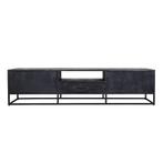 Tv-meubel Mangohout Brendon 210 cm, Verzenden, Nieuw, 200 cm of meer, Minder dan 100 cm